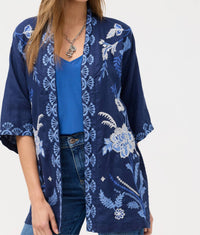 Johnny Was - LARA LINEN KIMONO