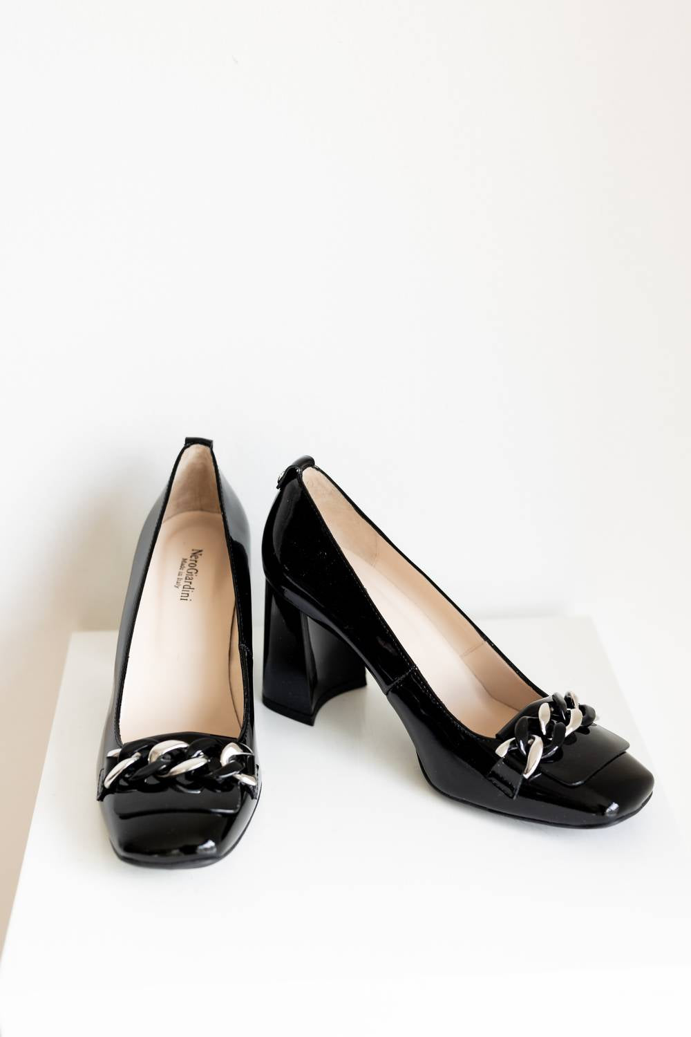 NeroGiardini Women's Vernice Pump in black - women's heels