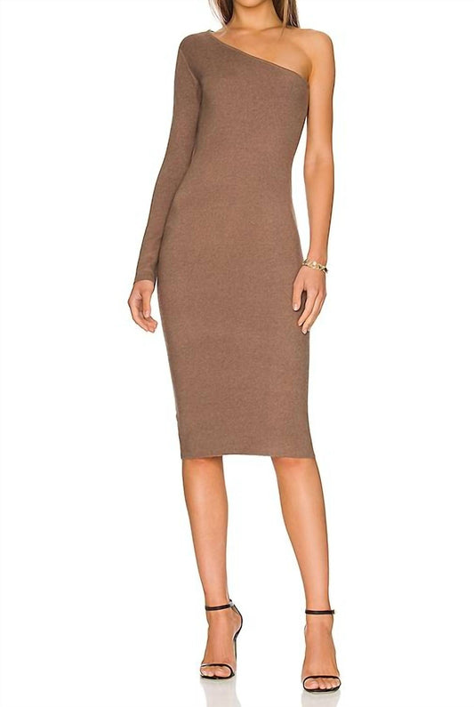 Monrow - Women's Super Soft One Shoulder Dress