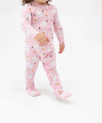 Angel Dear - Girl's Two Way Zipper Romper