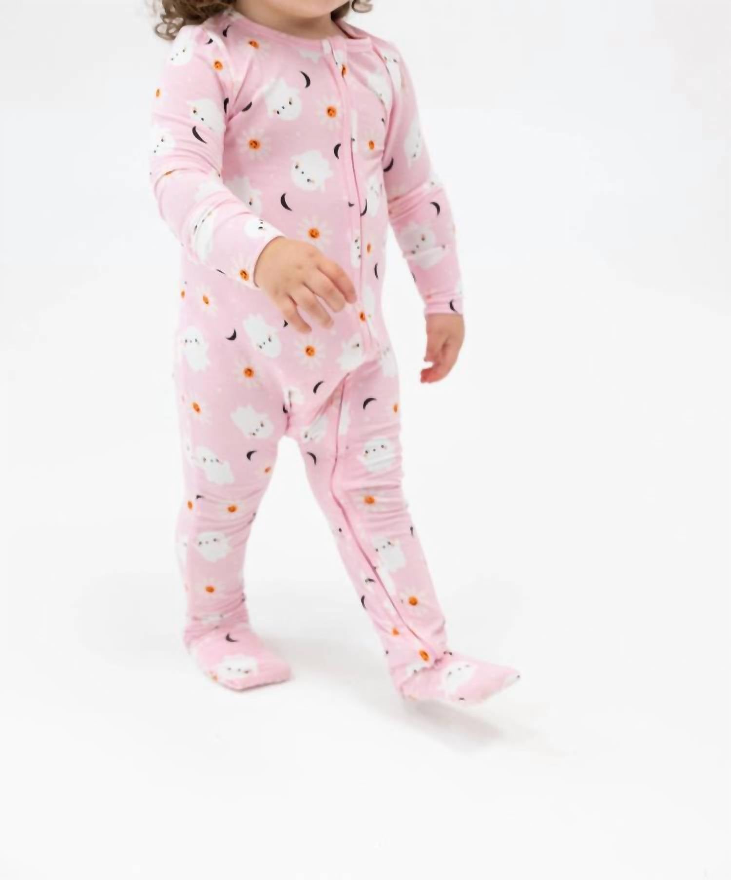 Angel Dear - Girl's Two Way Zipper Romper