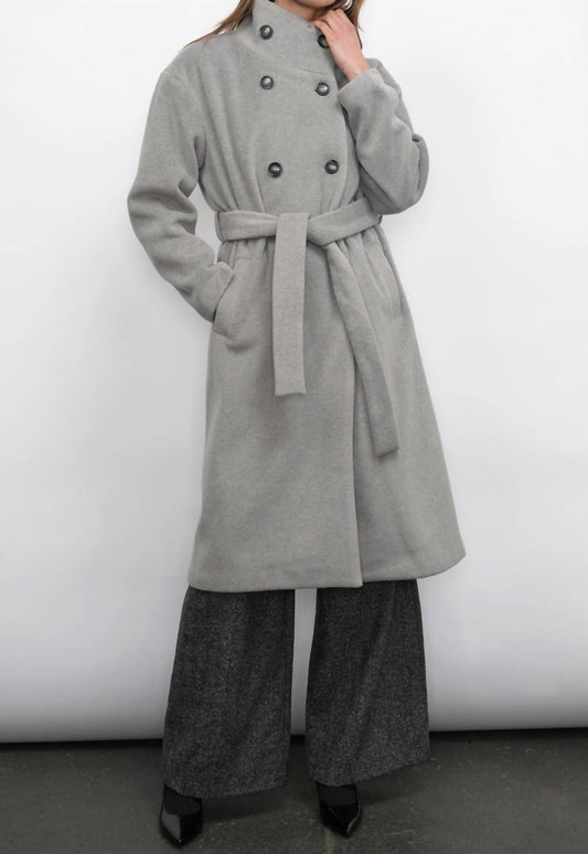 Greylin - Nessa Funnel Neck Coat