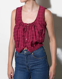 Greylin - Clara Textured Eyelet Top