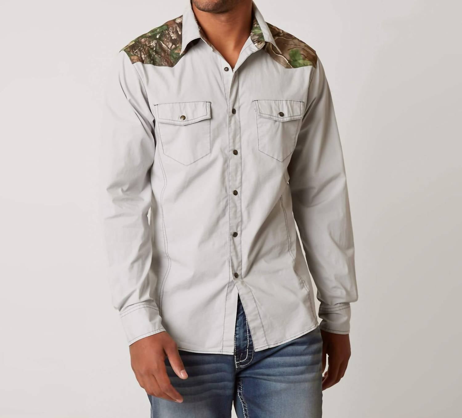 Austin Season - Realtree Long Sleeve Camo Stretch Shirt
