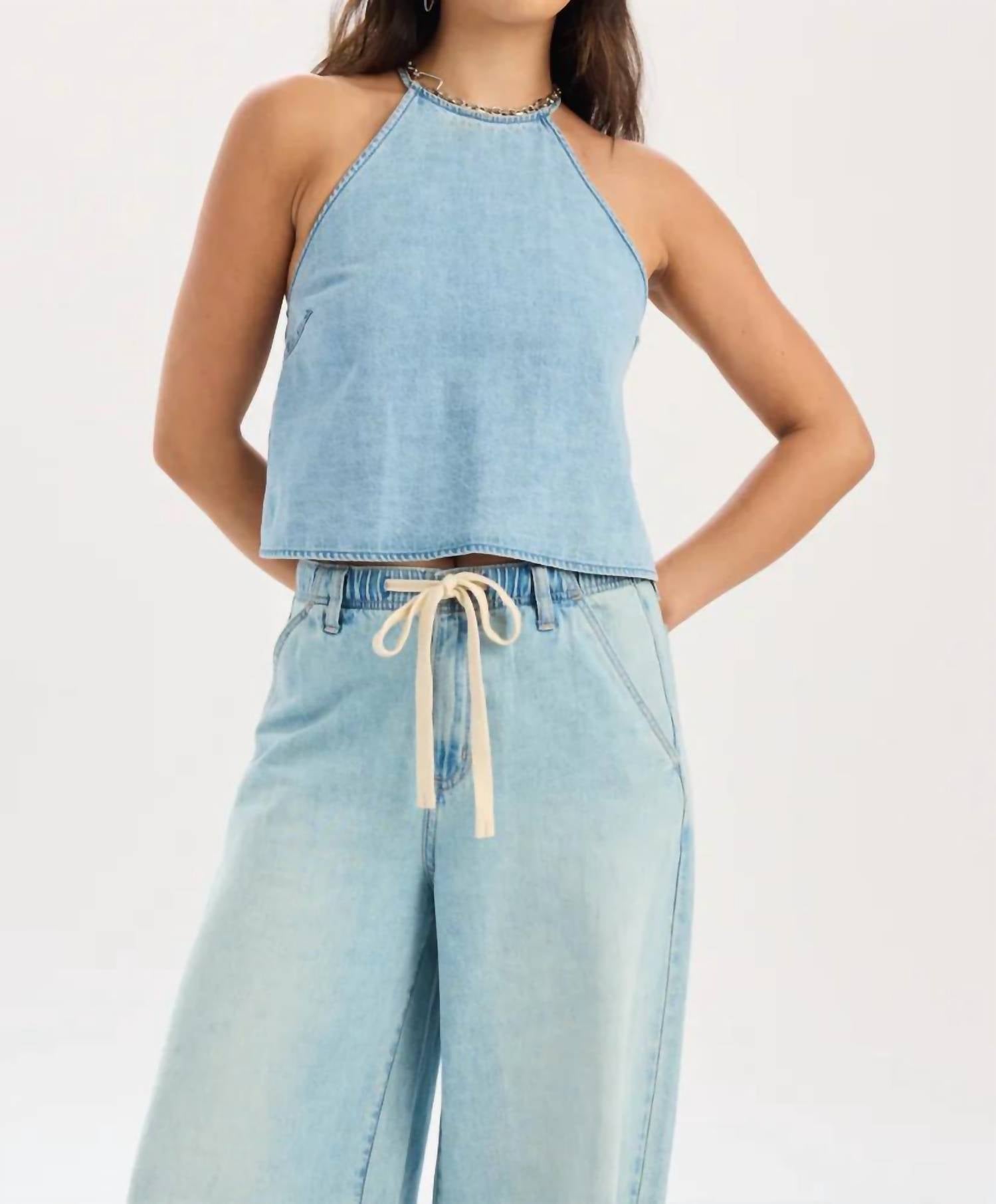 Daze - Tulip Halter Top