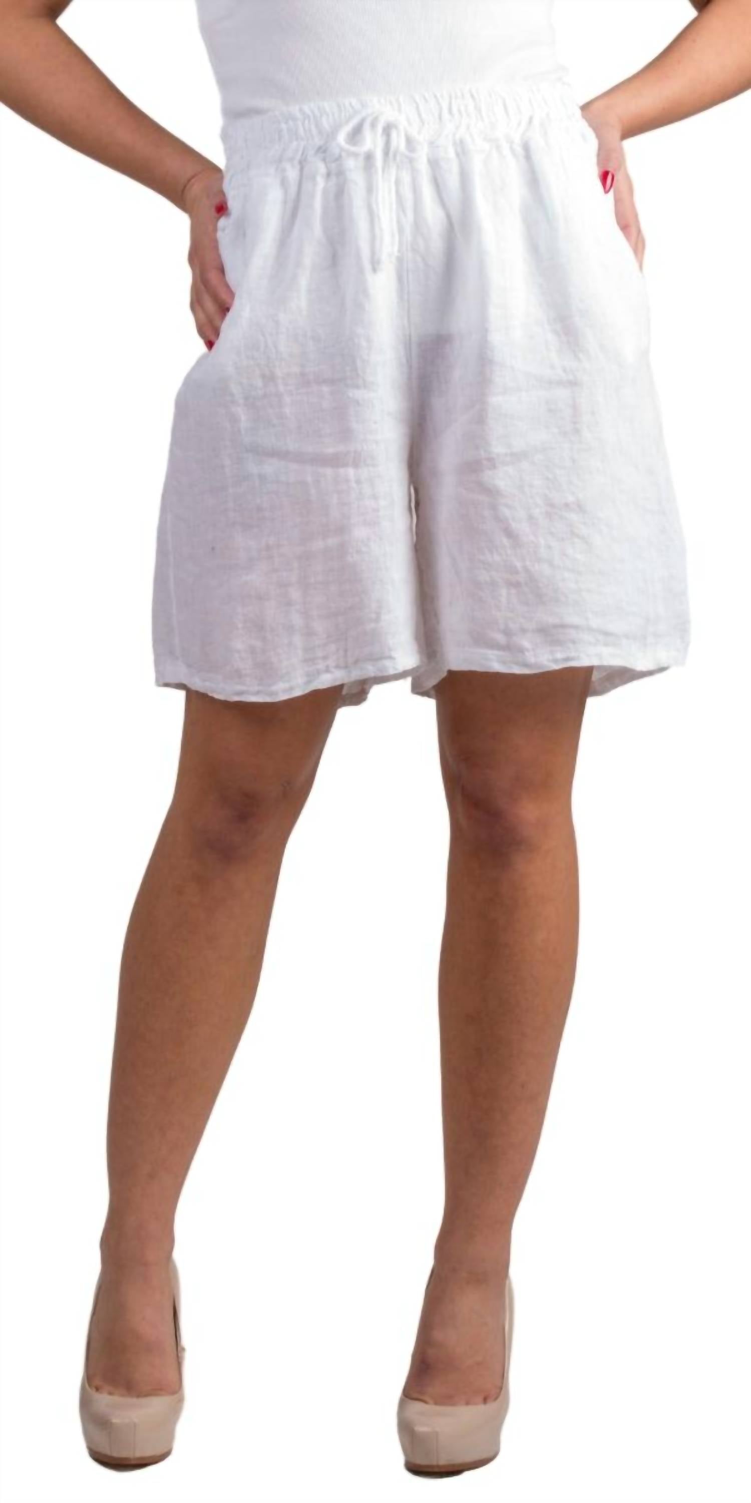 Gigi Moda - Silvana Linen Shorts