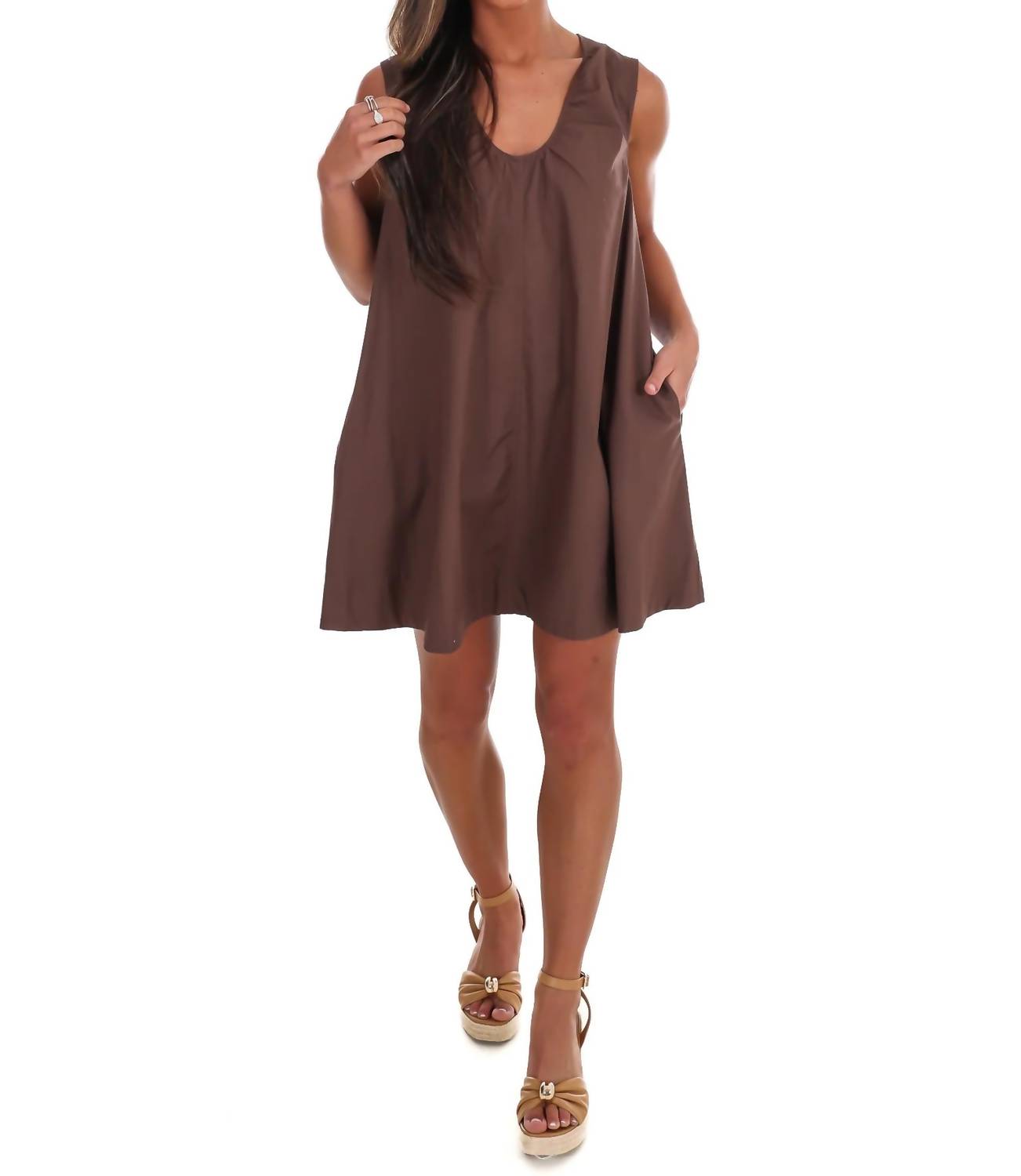 Blu Pepper - Women's Simple Pleasures Mini Dress