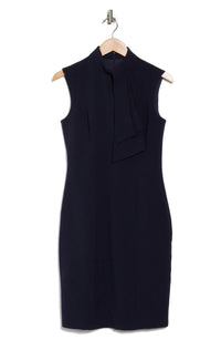 Eliza J - Tie Neck Sleeveless Sheath Dress