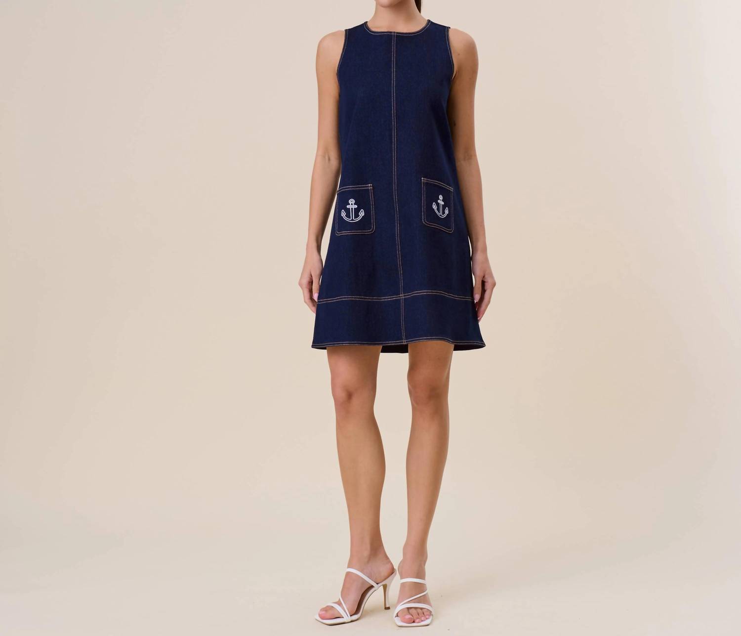 Able - Anchors Away Mini Dress