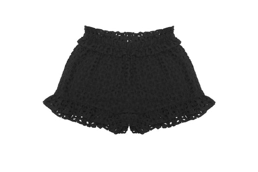 Mia - Eyelet Shorts