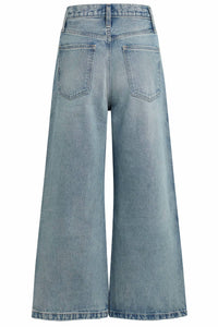 Favorite Daughter - Masha Super High Rise Wide Leg Crop Jeans