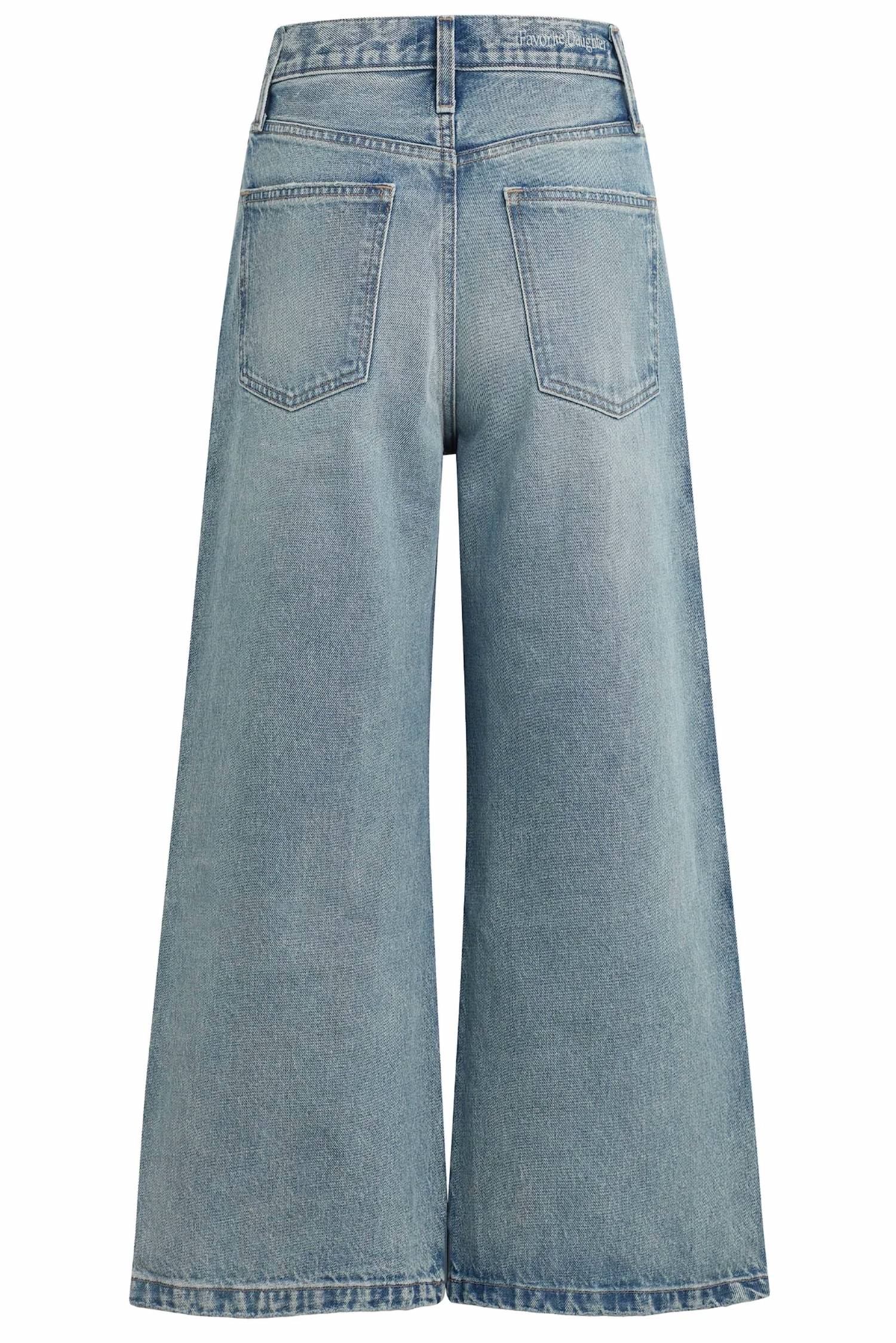 Favorite Daughter - Masha Super High Rise Wide Leg Crop Jeans