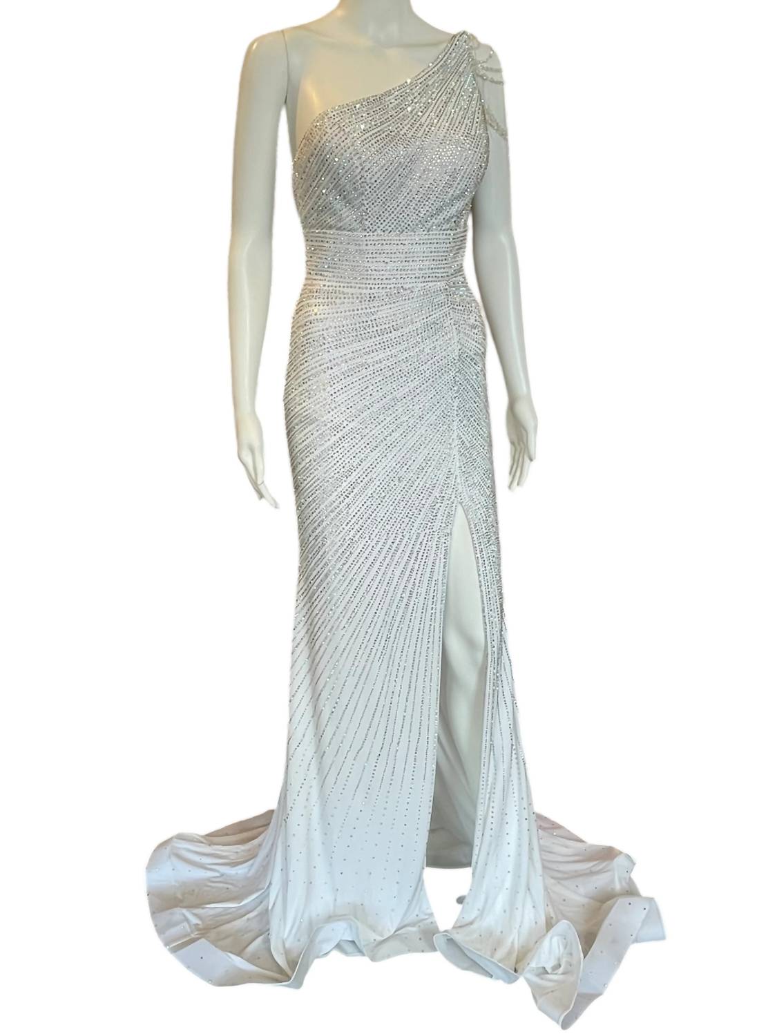 Vienna Prom - Stunning Rhinestone Long Gown