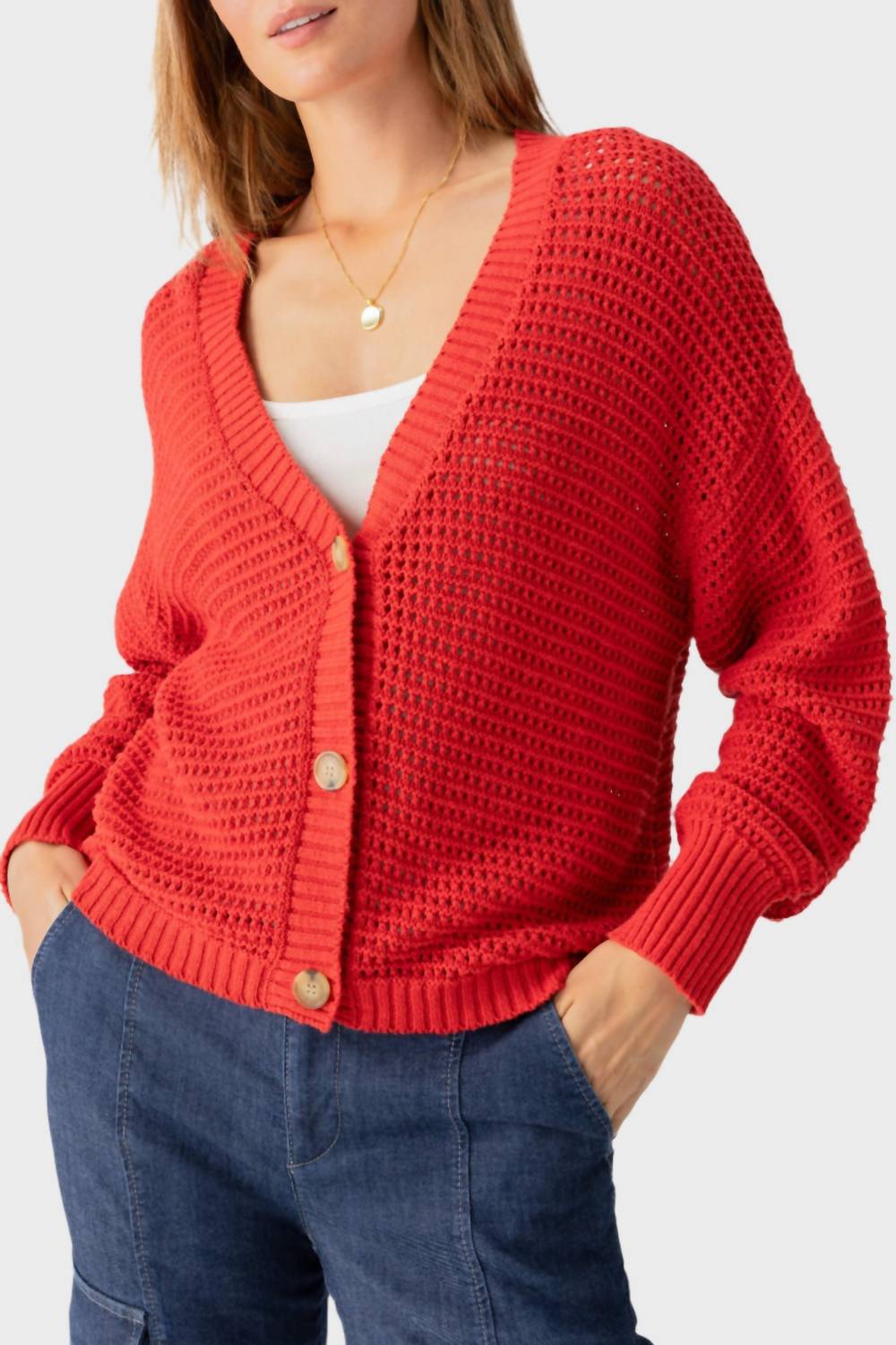 Sanctuary - Falling For Fall Button Front Cardigan