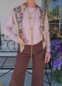 Lucy Paris - Pretty Little Silk Sweater