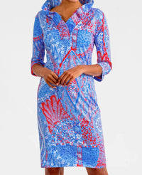 Gretchen Scott - Grand Bazaar Ruffle Neck Dress