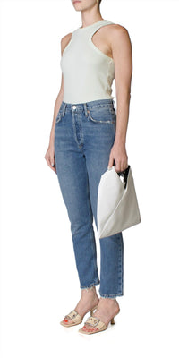 AGOLDE Riley High Rise Straight Jeans in collective - women's jeans - alternate view