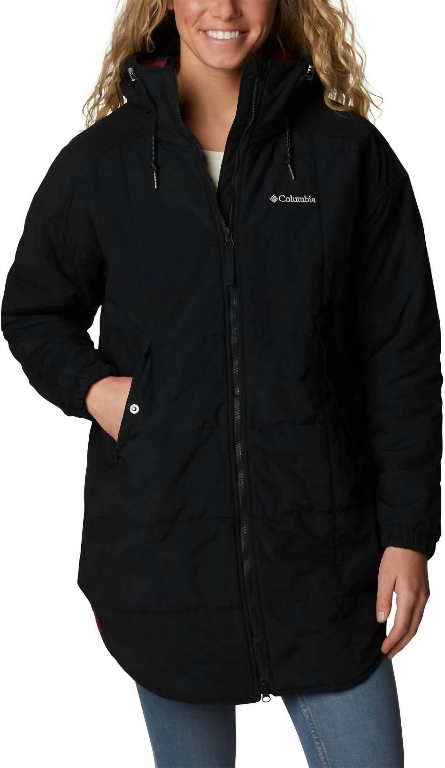 Columbia Chatfield Hill Novelty Jacket in black - women's jacket
