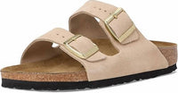 BIRKENSTOCK Unisex - Arizona Suede Sandals in sandcastle - item