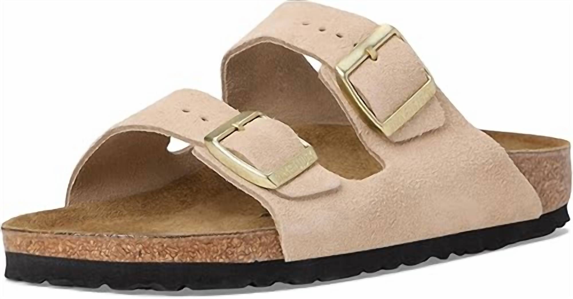 BIRKENSTOCK Unisex - Arizona Suede Sandals in sandcastle - item
