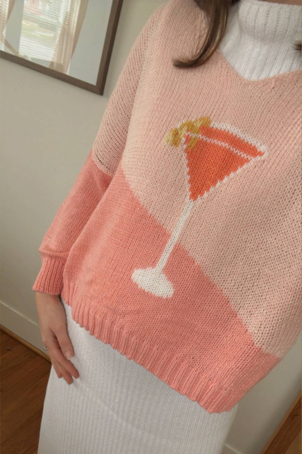 Wooden Ships - Cosmopolitan V-Neck Cotton Sweater