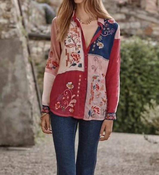 Johnny Was - Marcia Color Block Shirt