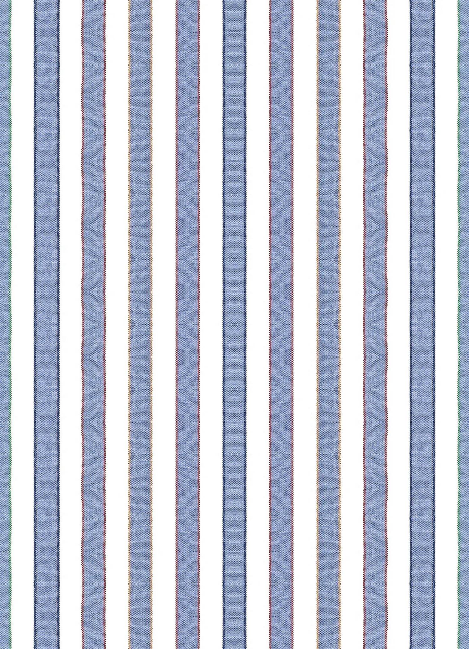 SMITH & QUINN Eliza Tunic Top in chambray stripe - women's shirt - alternate view
