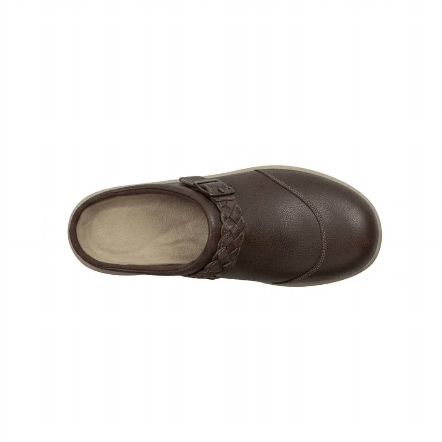 Orthofeet - Women's Irma Leather Slip On Comfort Clog