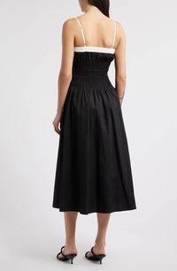 Moon River - Alexandra Smocked Midi Dress