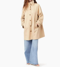 Habitual - High Neck Trench Coat