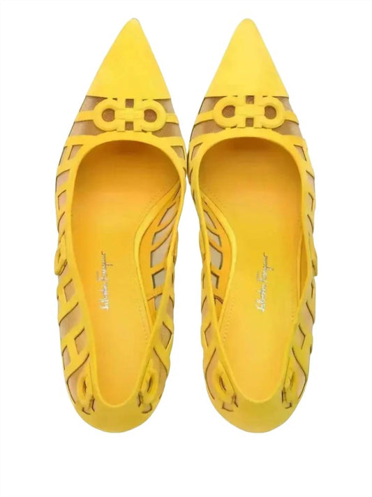 Salvatore Ferragamo - Women's Leather Heeled Pumps