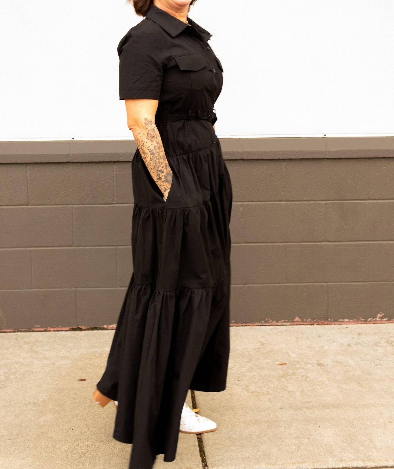 Dress Forum - Cargo Shirt Maxi Dress