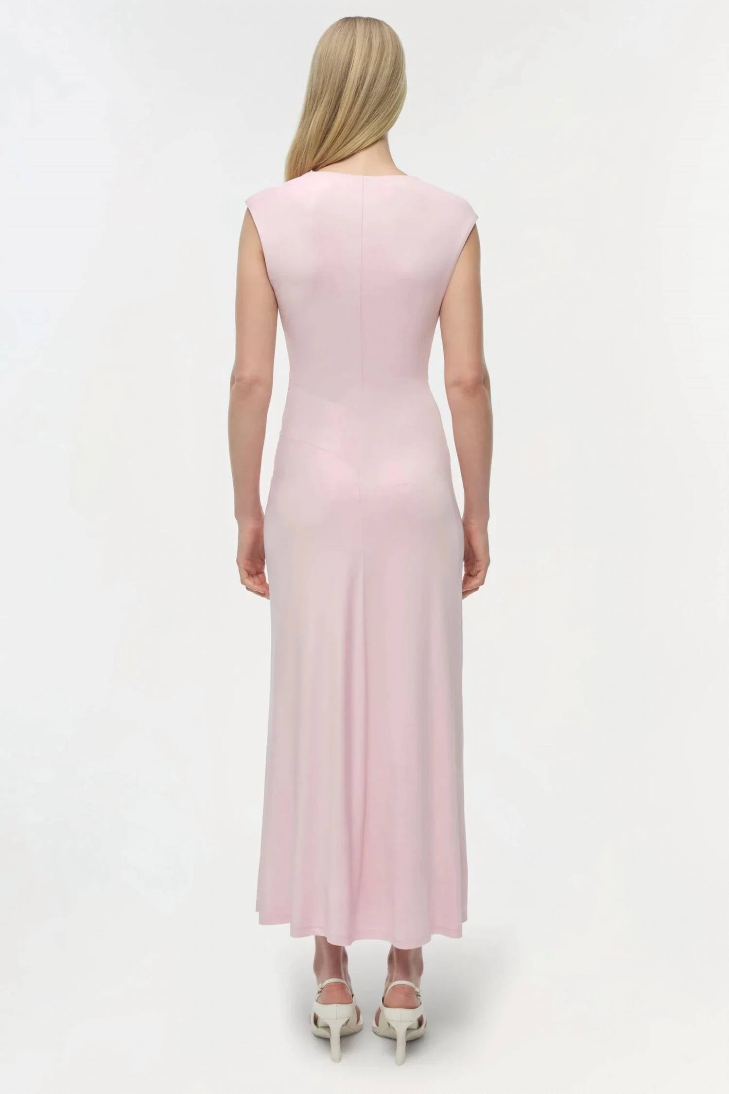 Simkhai - Acacia Draped Jersey Midi Dress