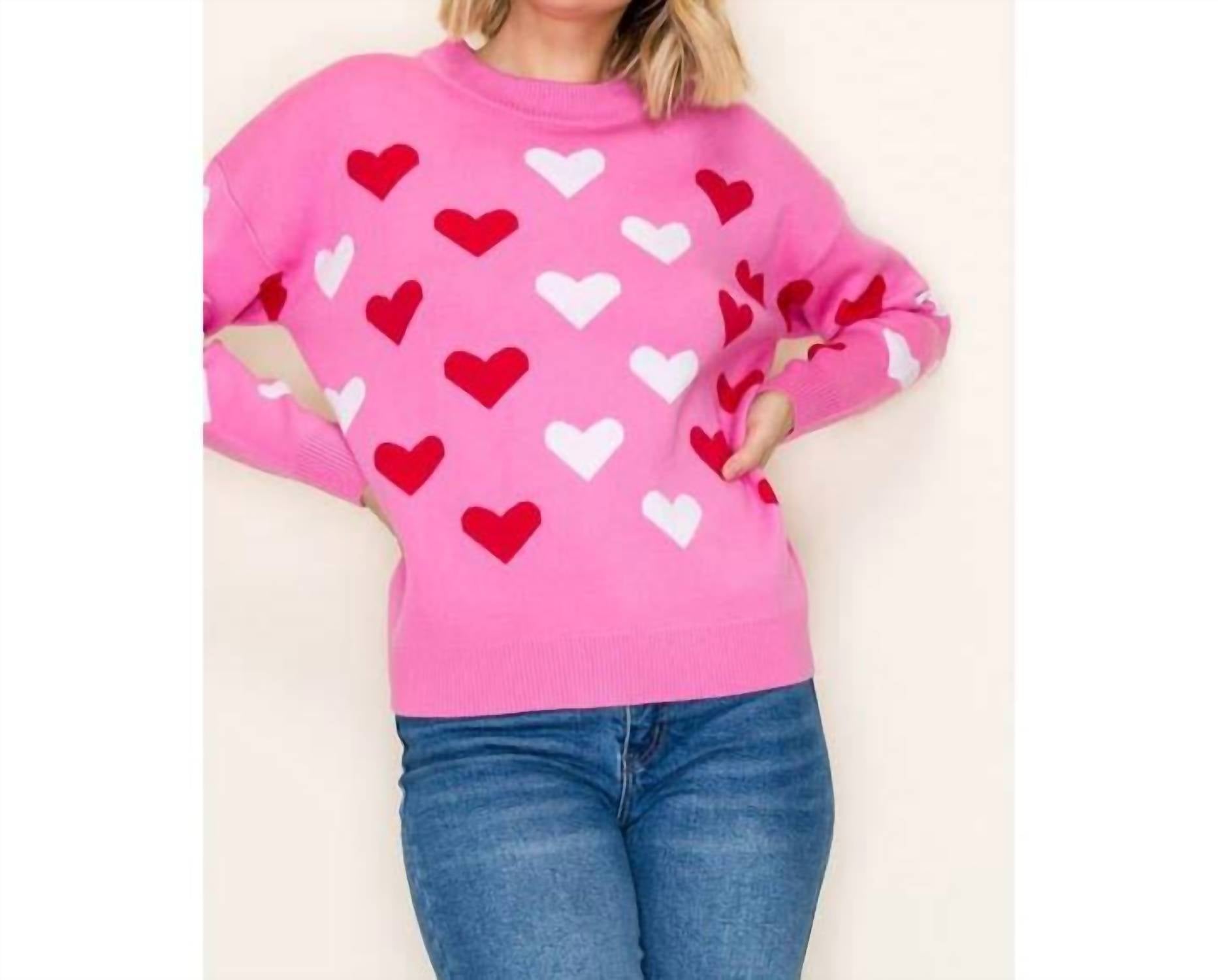 Staccato - Valentine Heart Sweater