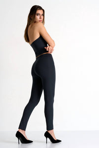 SHAN Classic Leggings in anthracite - women's pants - alternate view