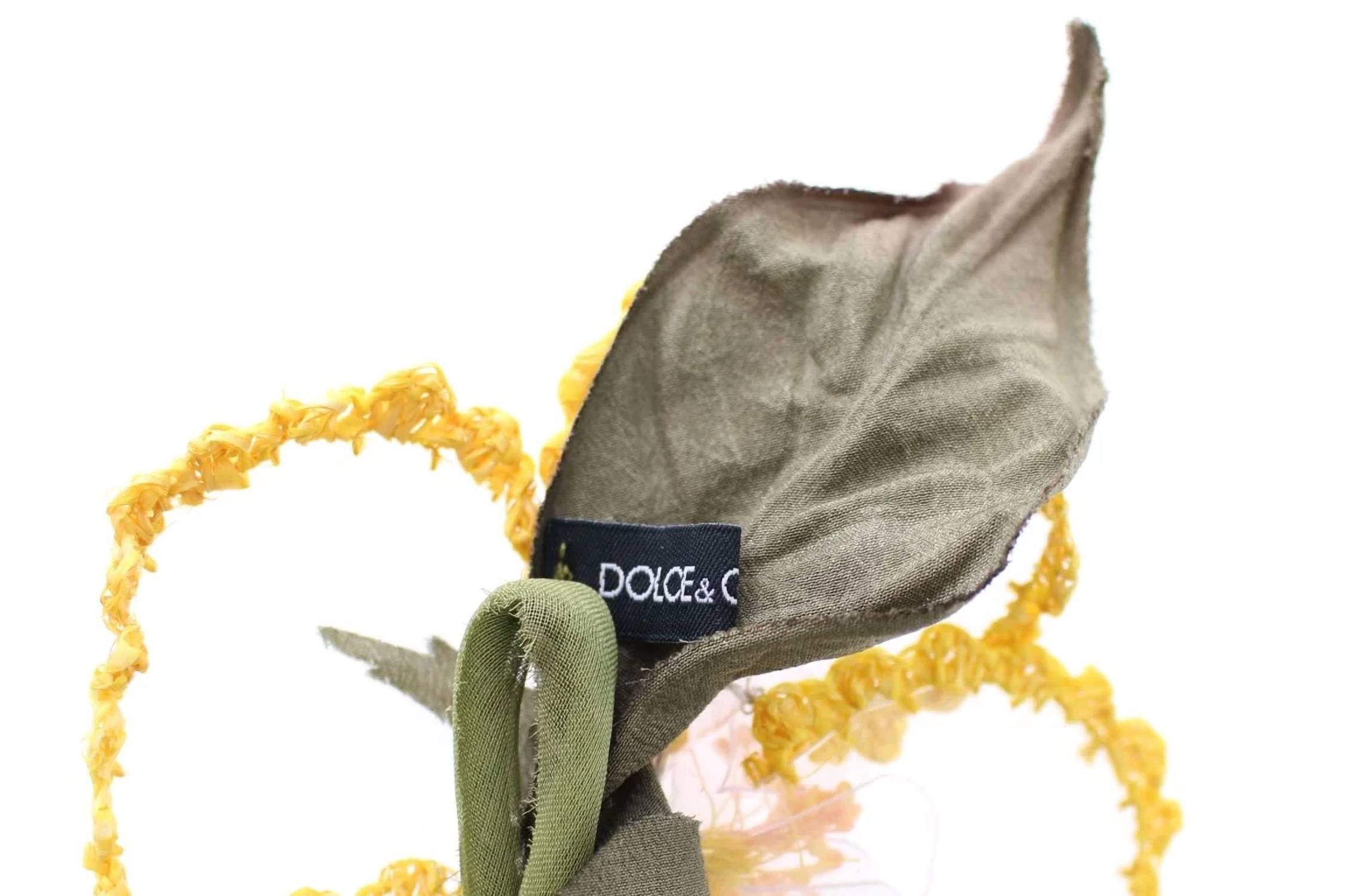 Dolce & Gabbana - Women's Floral Transparent Handmade Brooch
