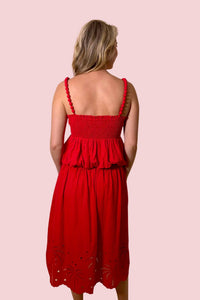 Adelyn Rae - HOLLY BUBBLE BABY DOLL TOP