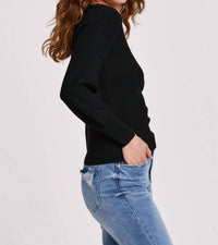 Another Love - LINCOLN PEPLUM SLEEVE SWEATER
