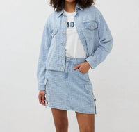 Esqualo - Druna Distressed Jeans Jacket