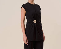 Able - Ruched Sleeveless Top