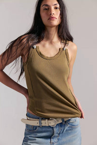 Free People - Jamie Buckle Tank Top