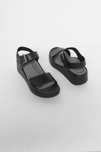 Aetrex - Women's Ariel Adjustable Quarter Strap Wedge Sandals