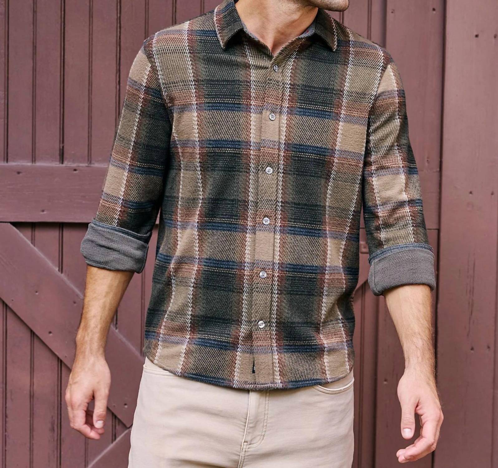 Flags & Anthem - Crowley Hero Knit Flannel