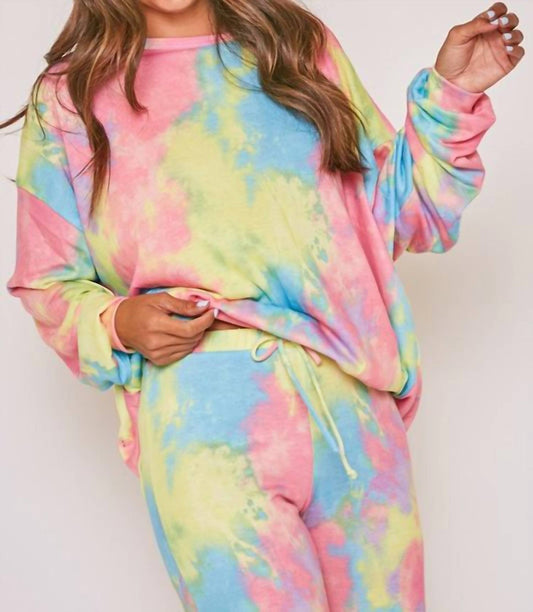 Fantastic Fawn - Tie Dye Lounge Set