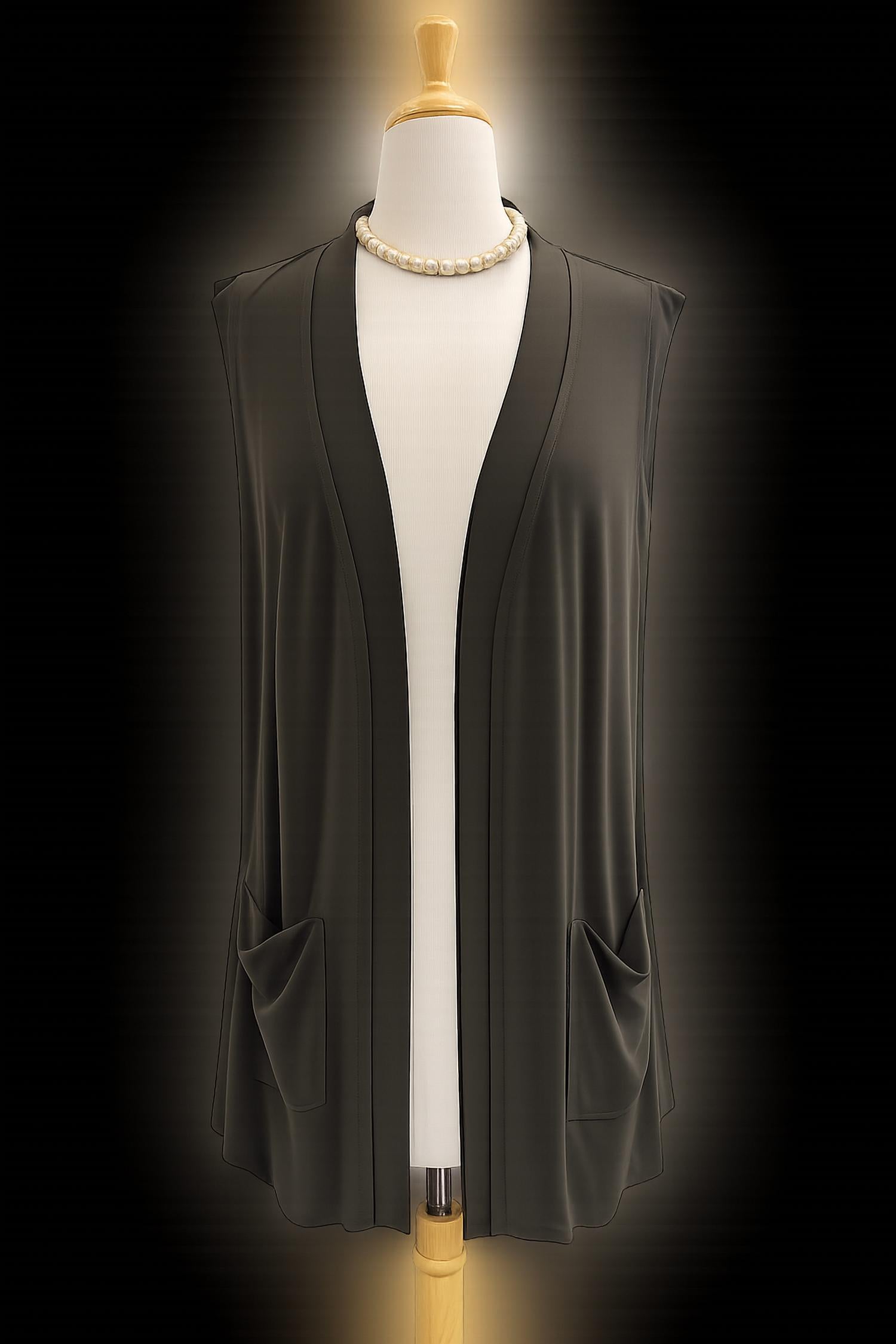 Sympli - flounce gilet
