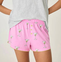 Pj Salvage - Playful Prints Drinks Pj Shorts