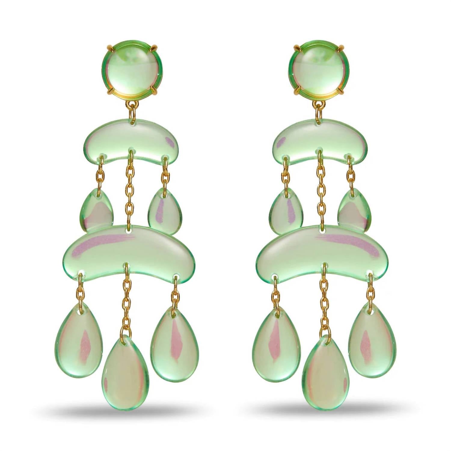 Lele Sadoughi - Women's Raindrop Chandelier Earrings