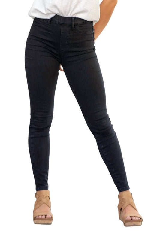 Judy Blue - Pull On High Waist Skinny Jeans