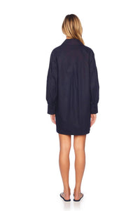 Susana Monaco - Poplin Button-down Shirt Dress