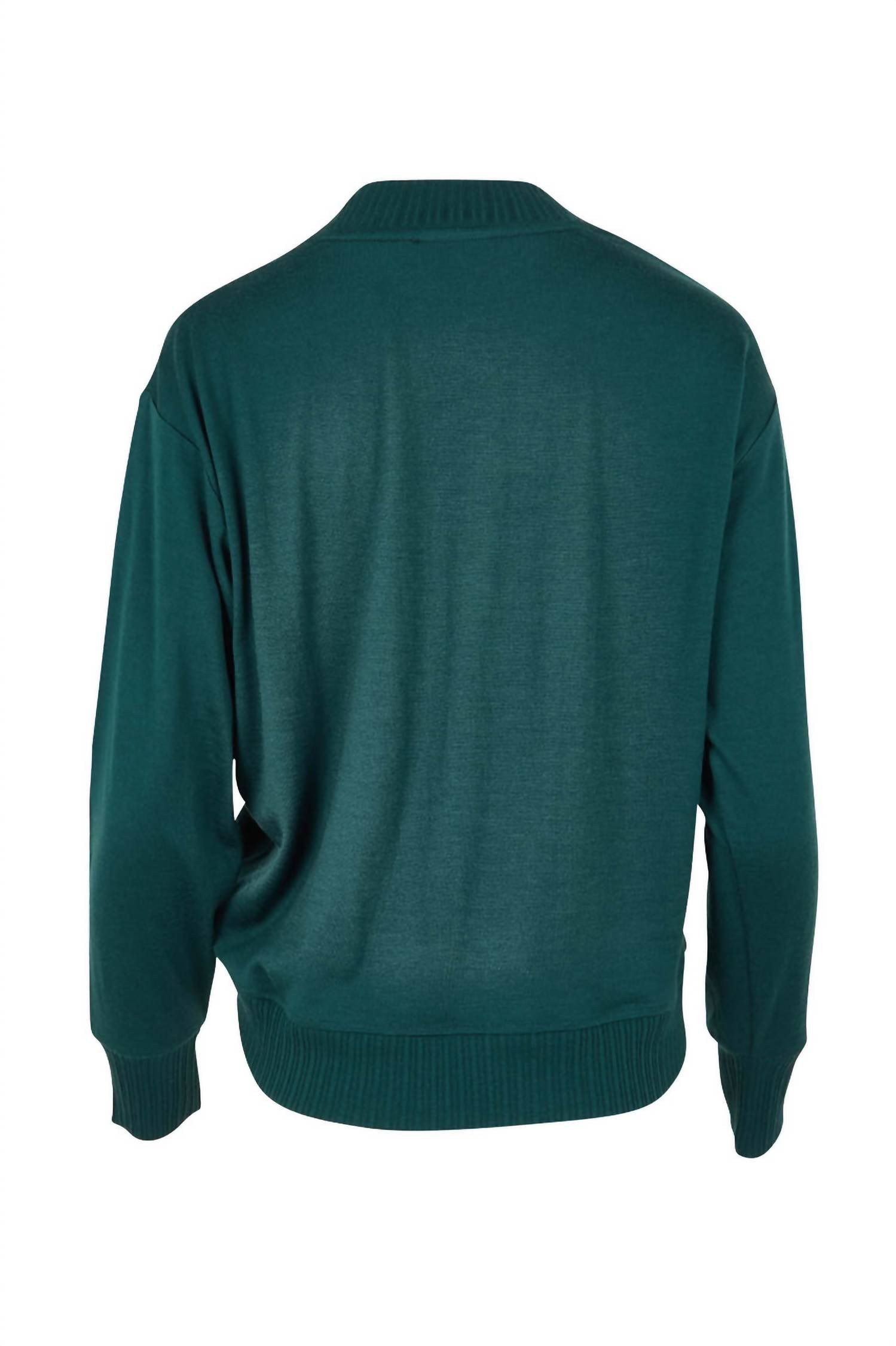 FOIL Best Side Top in jeep - women's sweater - view 5
